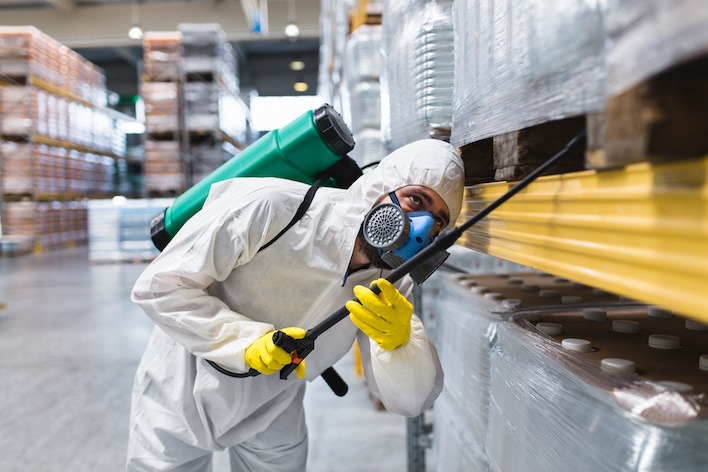 warehosue roach treatment chemicals mcallen